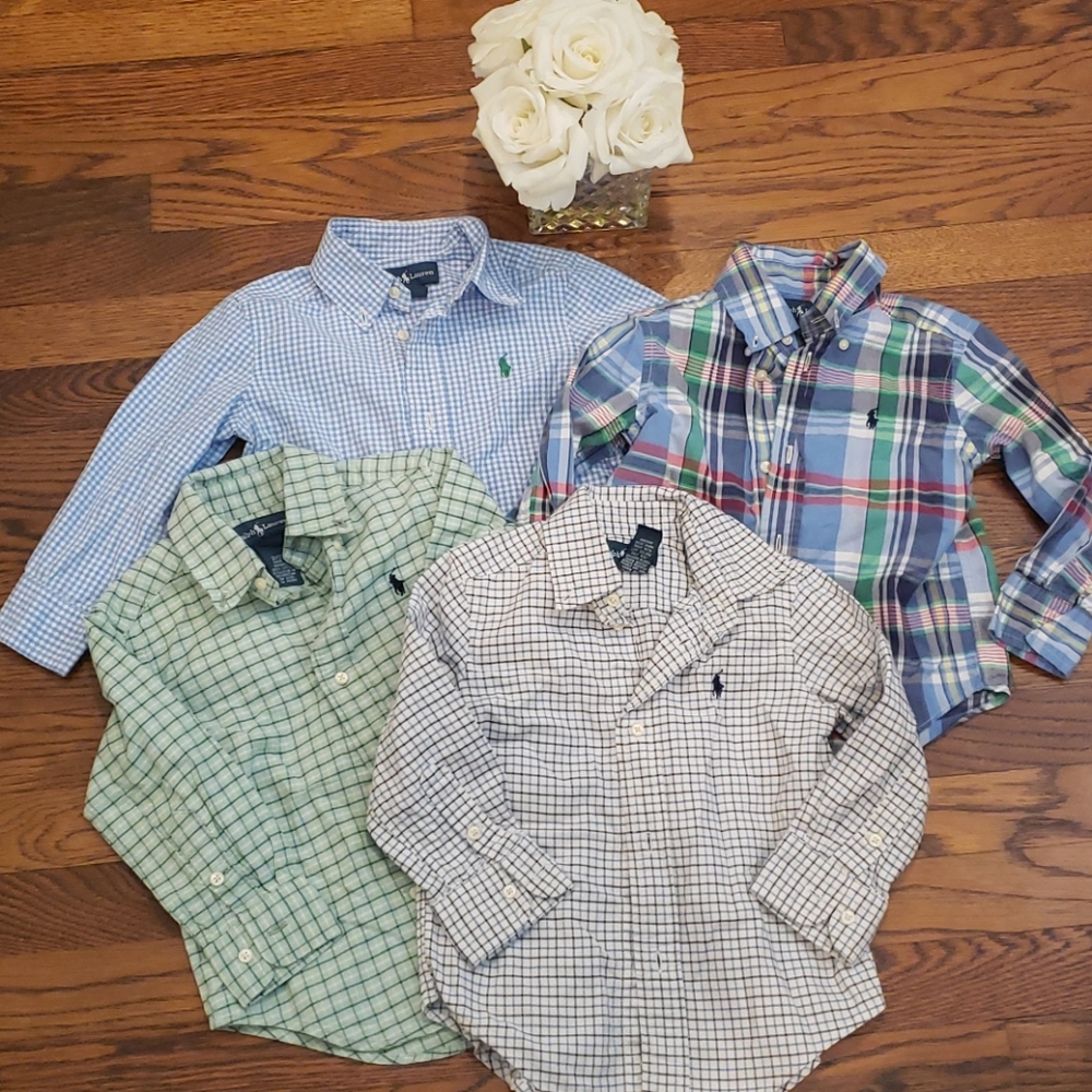 Ralph Lauren 2T Collared Button-down Bundle
